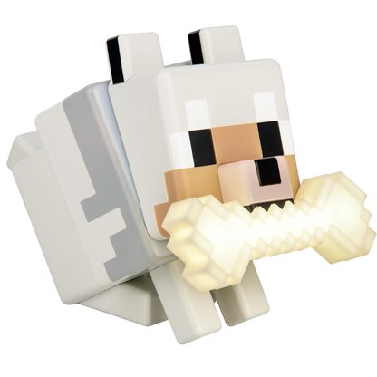 Pixel Wolf LED Night Lamp